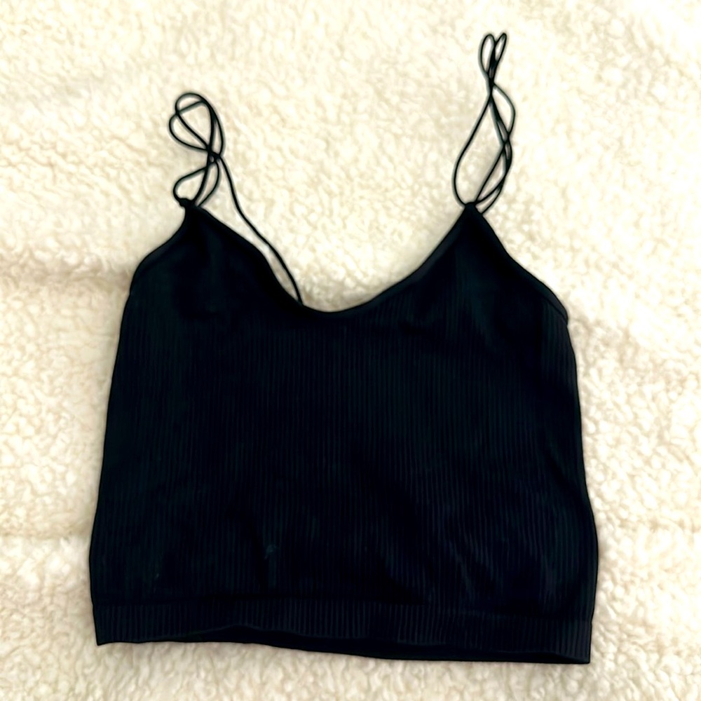Black Tilly’s Cropped Tank Top XS